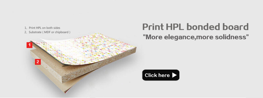 digital print hpl bonded board
